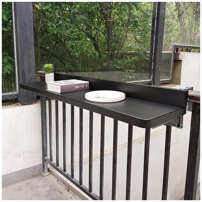 Zewnętrzny składany stół ścienny, balkon wiszący naścienny poręcze barowe stoły boczne, regulowany stół ogrodowy na tarasie, komputerowa półka w jadalni