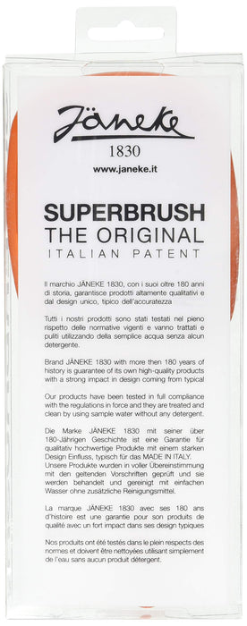 Jäneke Superbrush pomarańczowy z jeżykiem Fuxia - 55 g