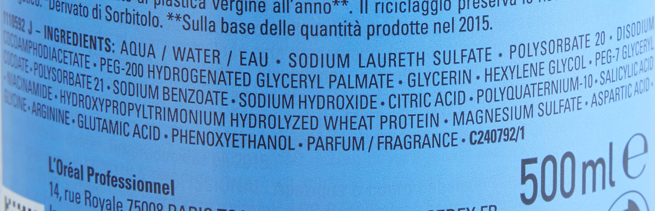 L'Oréal Professionnel Serie Expert Sorbitol Sensibalance Szampon, 500 ml