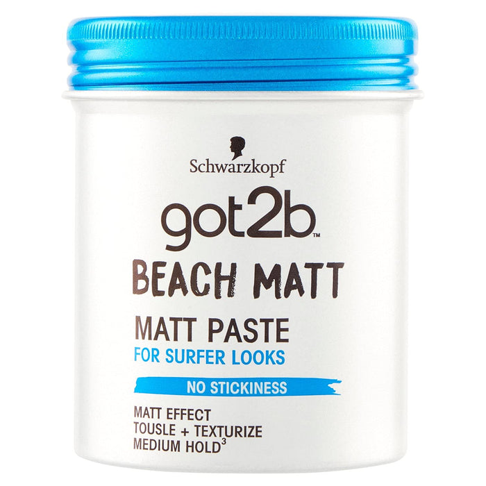 Schwarzkopf Got2B Beach Boy pasta do włosów matująca- Surfer Look 100ml