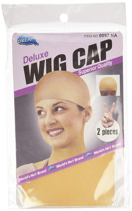 DREAM Deluxe Wig Cap Natural 2 pc (Model: 097NA) by Dream
