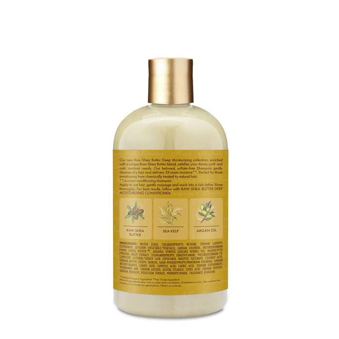 Shea Moisture Raw Shea Butter Moisture Retention Shampoo, 1 opakowanie (1 x 384 ml)