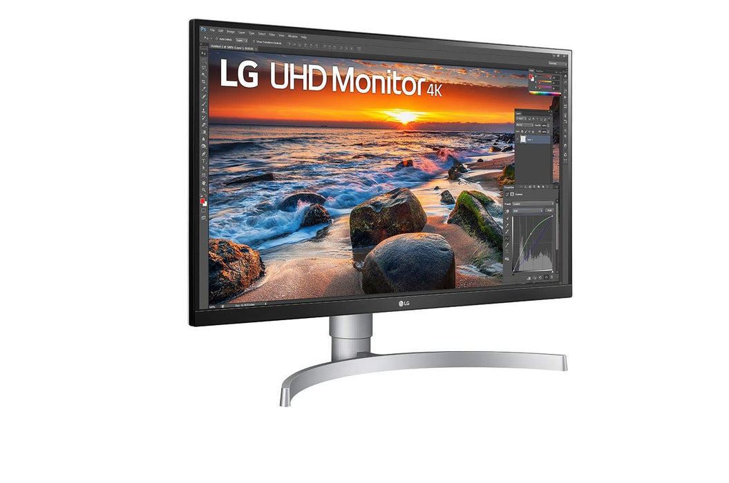 LG 27UN83A Monitor UHD 4K IPS o przekątnej 68,58 cm (27”) 2020 biały