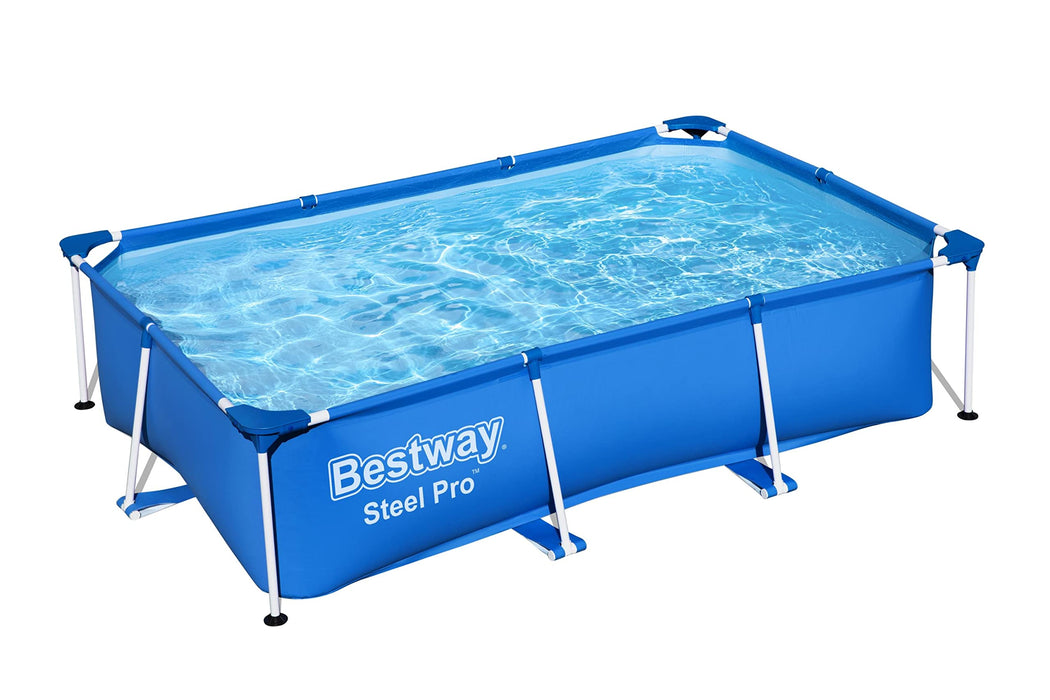 Bestway ProPool Basen Stelażowy, Niebieski, 259 x 170 x 61 cm