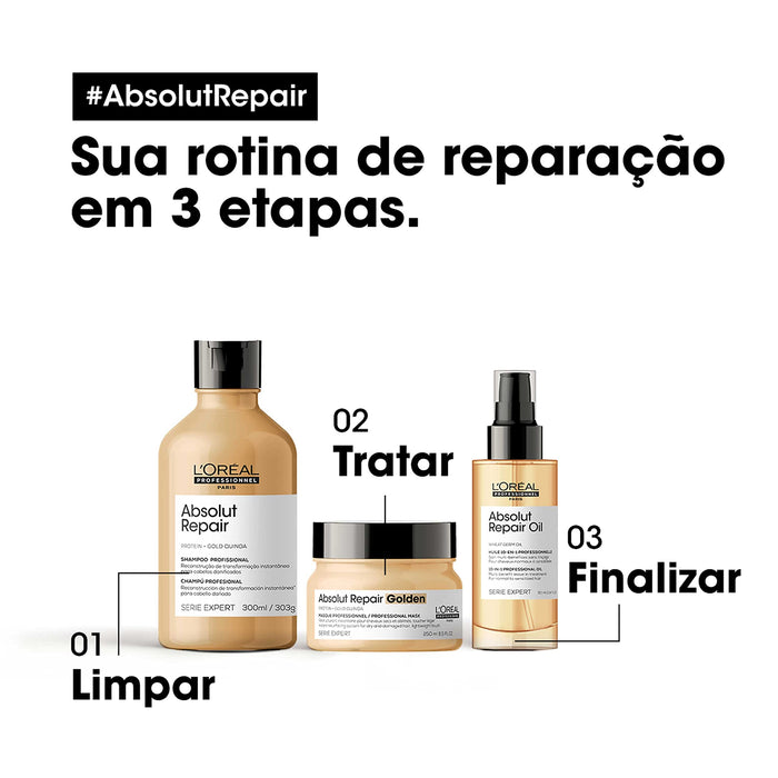 L'oreal Expert Professionnel Absolut Repair Gold Golden Mask 250 Ml Unisex