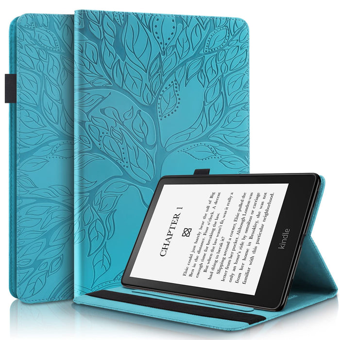 Bspring Etui pasuje do Kindle Paperwhite 6,8" (wersje 11. generacji, 2021), ultra lekka obudowa klasy premium, z automatycznym budzeniem/uśpieniem, do Amazon Kindle Paperwhite 2021, niebieska