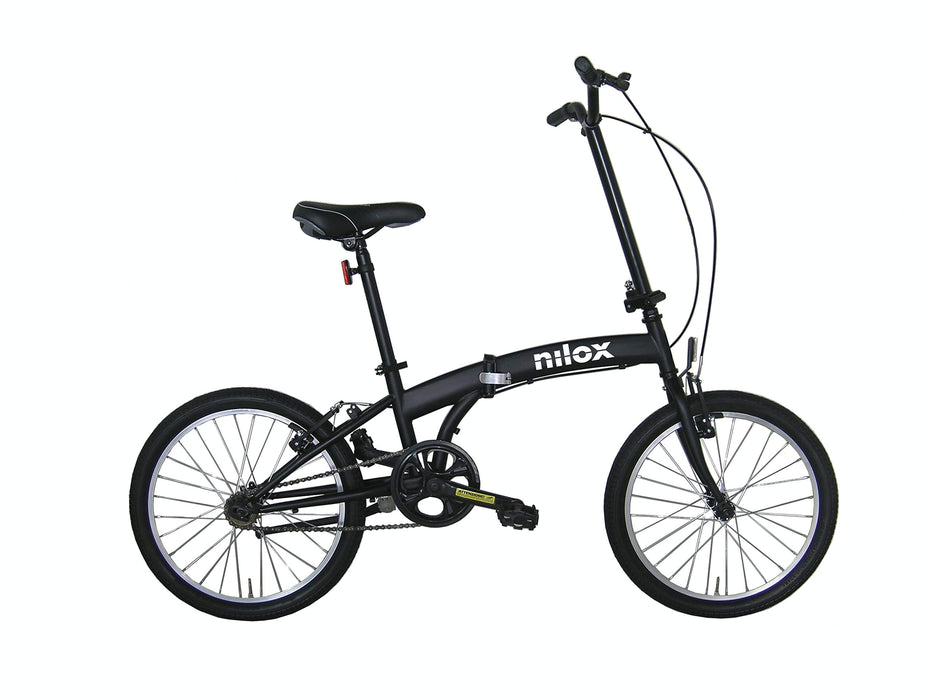 Nilox X0, rower składany, koło 50 cm, czarny matowy