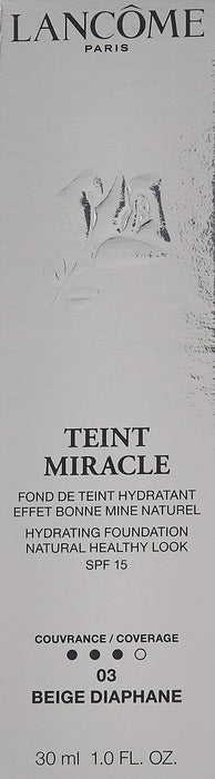 Lancôme Teint Miracle 03 Beige Diaphane Foundation 30 ml