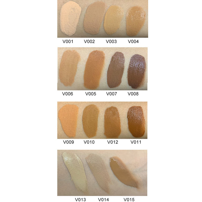 Płynny podkład odpowiedni do skóry z brązu, nieskazitelny matowy podkład kremowy, miękki tan, 35 ml, wegański i nie testowany na zwierzętach