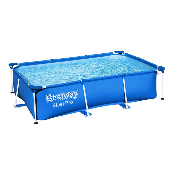 Bestway ProPool Basen Stelażowy, Niebieski, 259 x 170 x 61 cm