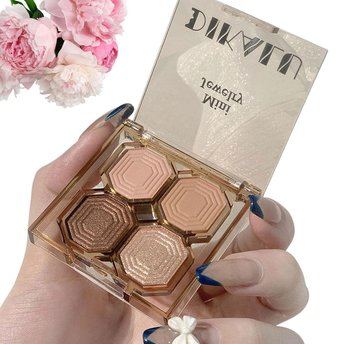 Eyeshadow Palettes - Face Glitter Gel Glue Paint Eyeshadow - Self Adhesive Eye Shadow Long Lasting, Eye Shadow Neutral Cosmetic Eye Shadows Adawd