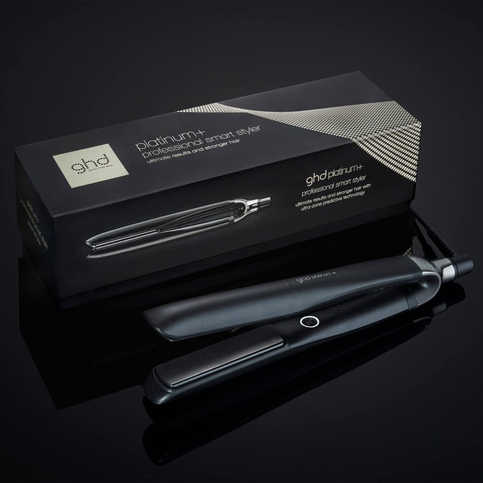 ghd Platinum+ Styler, profesjonalna prostownica z technologią predykcyjną, czarna