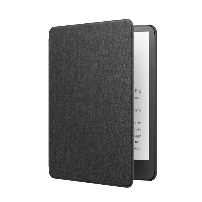 MoKo Case Fits ALL-new Kindle Paperwhite 11th Generation-2021, Ultra Lightweight Shell Cover with Auto Wake/Sleep for kindle Paperwhite 2021 kids & Signature Edition 6.8", Black