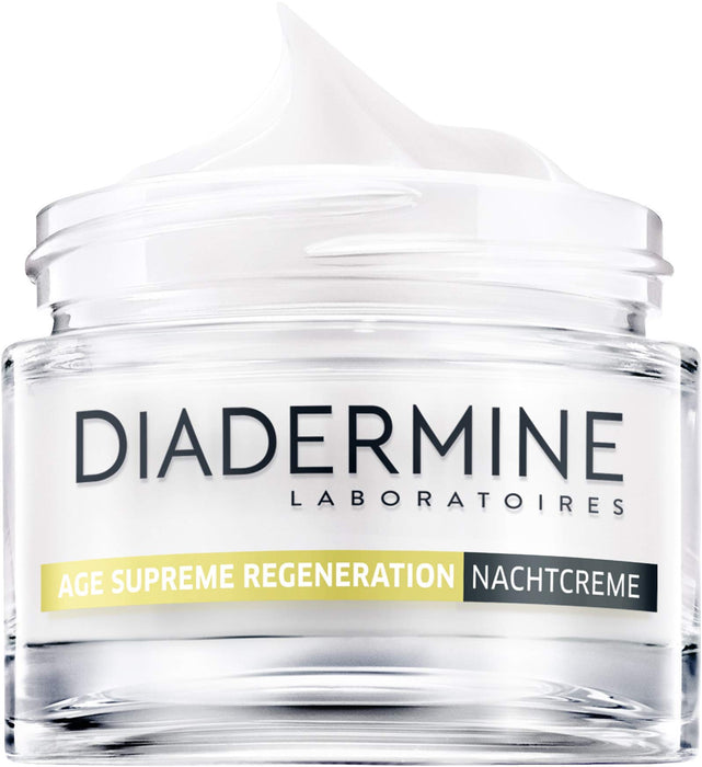 Diadermine Age Supreme regeneracja na noc, krem na noc, głęboki efekt, zestaw 1x 50 ml