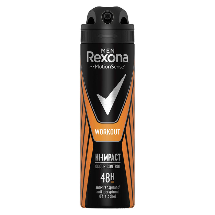REXONA MEN Workout antyperspirant w aerozolu dla mężczyzn 150ml