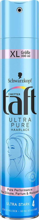 Schwarzkopf 3 Wetter Taft lakier do włosów 300 ml Ultra Pure, 1 opakowanie (1 x 300 ml)