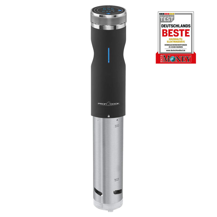 Proficook PC-SV 1126 Urządzenia Do Gotowania Próżniowego, Stal Nierdzewna, 800 W, Czarny/Stalowy
