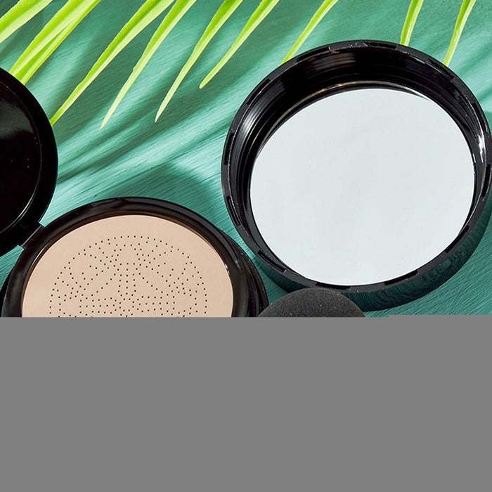 Mushroom Head Air Cushion, Air Cushion Foundation BB Cream, Moisturizing Foundation, Bright Makeup Base Long Lasting With Mushroom Makeup Sponge Wuwai