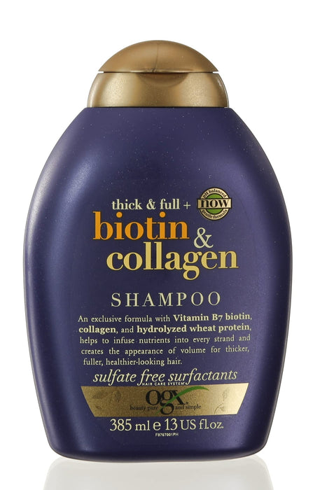 OGX Thick & Full Biotin & Collagen szampon, 385 ml