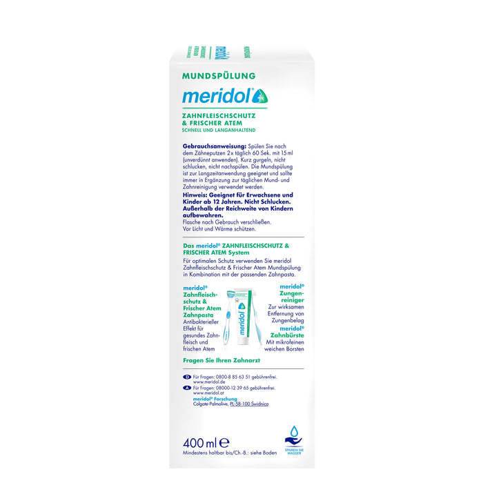 Meridol PL03245A Płyn do Płukania Jamy Ustnej, 400 ml