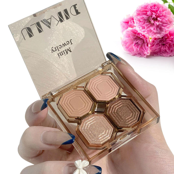 Eyeshadow Palettes - Face Glitter Gel Glue Paint Eyeshadow - Self Adhesive Eye Shadow Long Lasting, Eye Shadow Neutral Cosmetic Eye Shadows Adawd