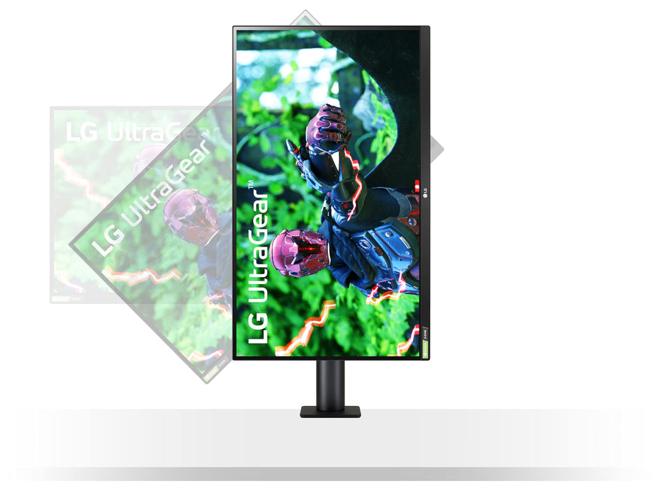 Lg 27GN880-BAEU 27", Monitor, Czarny Matowy