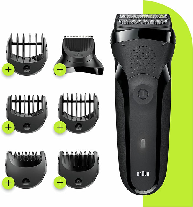 Braun Series 3 300BT Elektryczna Golarka do Brody, Czarny