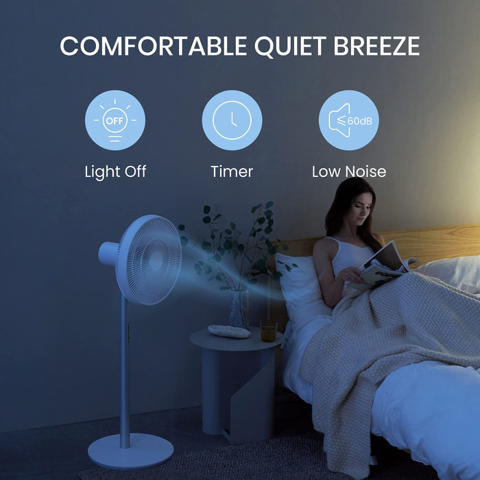 smartmi Falownik wentylator podłogowy 3 do Home Cooler House schowki przenośne klimatyzacja, naturalne sterowanie aplikacją