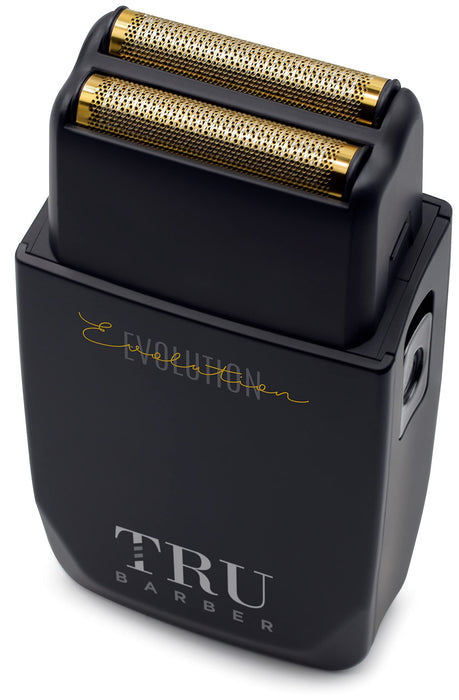 TRU BARBER - Golarka męska elektryczna Shaver Barber Evolution 9000 obr./min elektryczna golarka męska profesjonalna golarka foliowa dla mężczyzn golarka elektryczna 0 mm