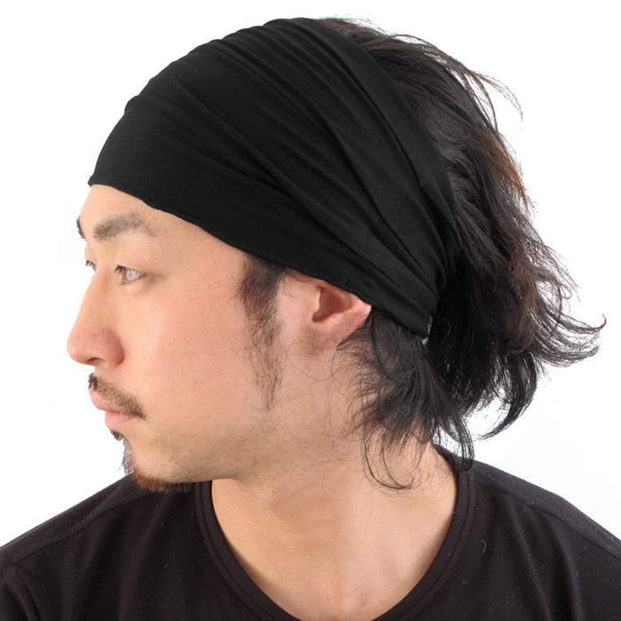 CHARM Japanese Bandana Headbands for Men and Women – Head Bands Runners Fitness Sports