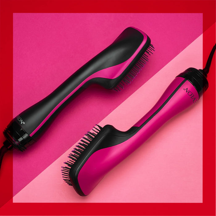 Revlon Professional One-Step Suszarka Do Włosów i Akcesoria, Czarny/Fioletowy, 23 x 6 x 1 cm