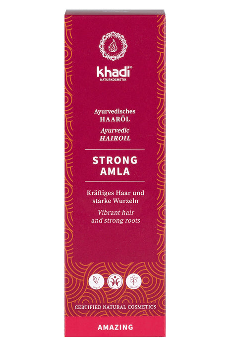 khadi Ayurvedic Hair Oil Strong Amla