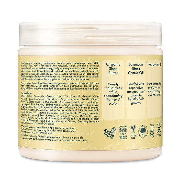 Shea Moisture Jamaican Black Castor Oil Leave In Cond.16oz