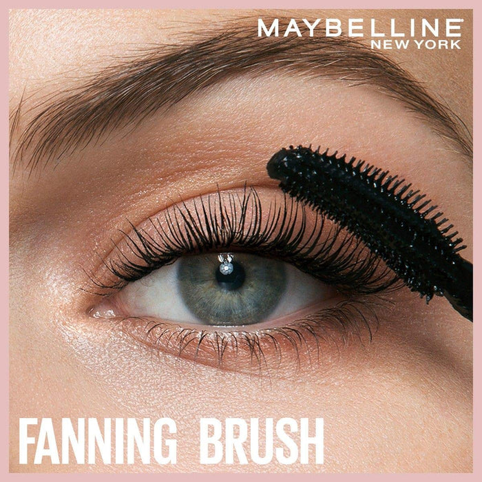 Maybelline New York Lash Sensational wodoodporny rozdzielający i pogrubiający tusz do rzęs, maskara nadająca objętość bez grudek i sklejania, 01 Black, 9,5 ml