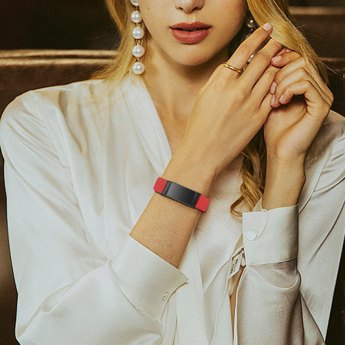 WNIPH Bransoletka kompatybilna z Fitbit Charge 3 / Fitbit Charge 4, elastyczna bransoletka sportowa, regulowana, pleciona bransoletka zastępcza, kompatybilna z Charge 4 SE/Charge 3 Special Edition