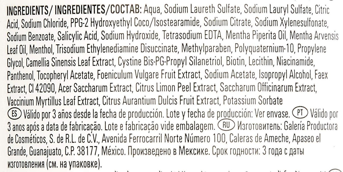 Nioxin System 3 Cleanser Szampon, 1 opakowanie (1 x 1000 ml)