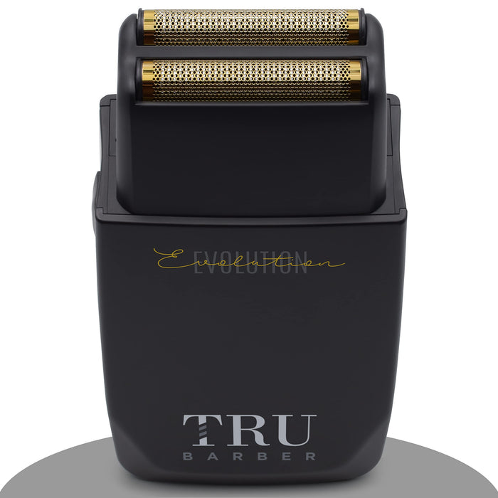 TRU BARBER - Golarka męska elektryczna Shaver Barber Evolution 9000 obr./min elektryczna golarka męska profesjonalna golarka foliowa dla mężczyzn golarka elektryczna 0 mm