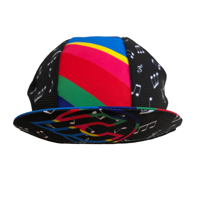 Cinelli Unisex's Zydeco czapka rowerowa, wielokolorowa, jeden rozmiar