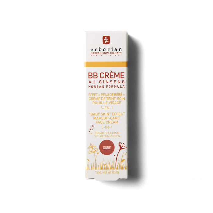 Erborian BB Creme au Ginseng Doré krem do pielęgnacji dziennej, 15 ml, 1 opakowanie (1 x 0,028 kg)