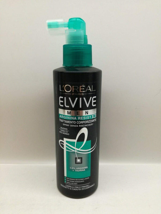 ELVIVE ARGININE MEN RESIST X 3 - Anti-Hair Fall Treatment No-rinse Spray