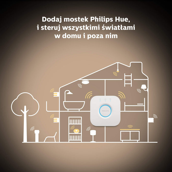 Philips Hue White ambiance Żarówka E27 1600 lm 13W (100W), wiele odcieni bieli, możliwość przyciemniania, inteligentne oświetlenie