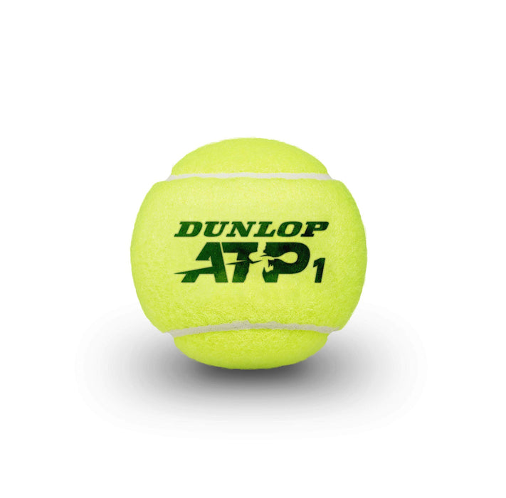 Dunlop piłka tenisowa ATP – do piasku, twardego miejsca i trawnika – profesjonalna piłka (puszka 1 x 4 szt.)