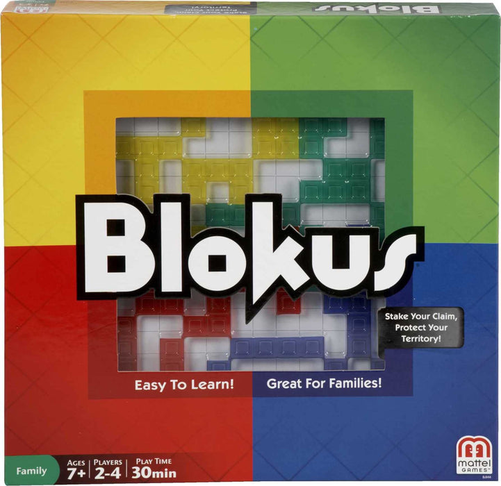 Mattel Games BJV44 , Blokus Strategiczna Gra Bjv44 ,wielokolorowy ,A