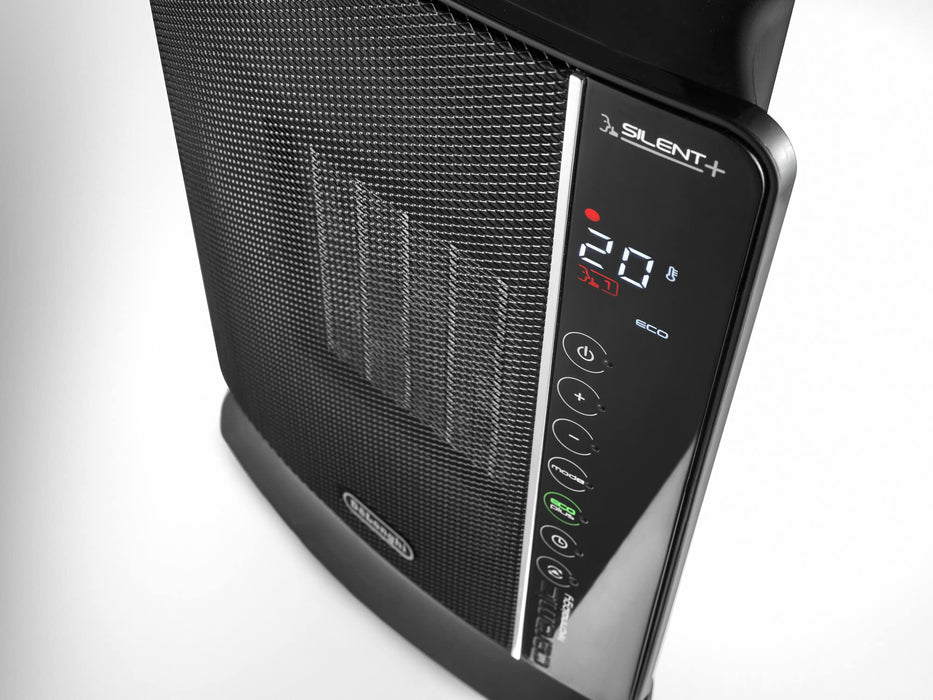 De'Longhi DCH7993ER.BC grzejnik, 1 litr, czarny, 25 x 18 x 37