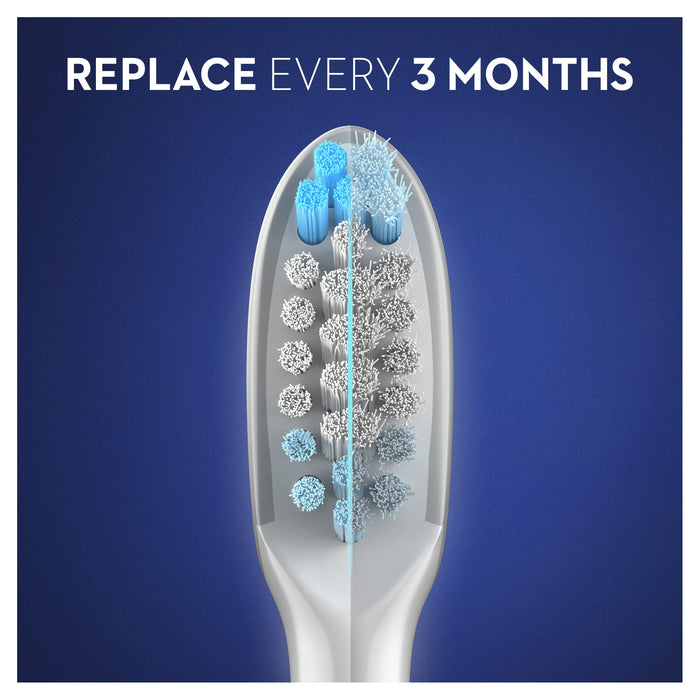 Oral-B Pulsonic Końcówki do Szczoteczek, 4 Sztuki, Oryginalne Wkłady do Sonicznej Szczoteczki, Białe