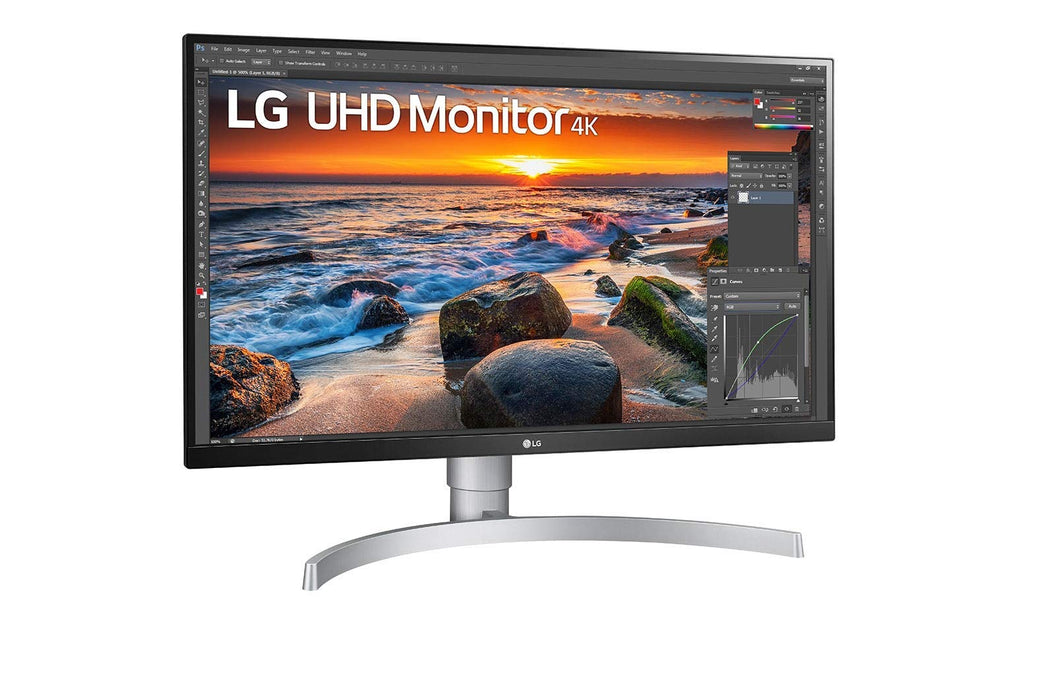 LG 27UN83A Monitor UHD 4K IPS o przekątnej 68,58 cm (27”) 2020 biały