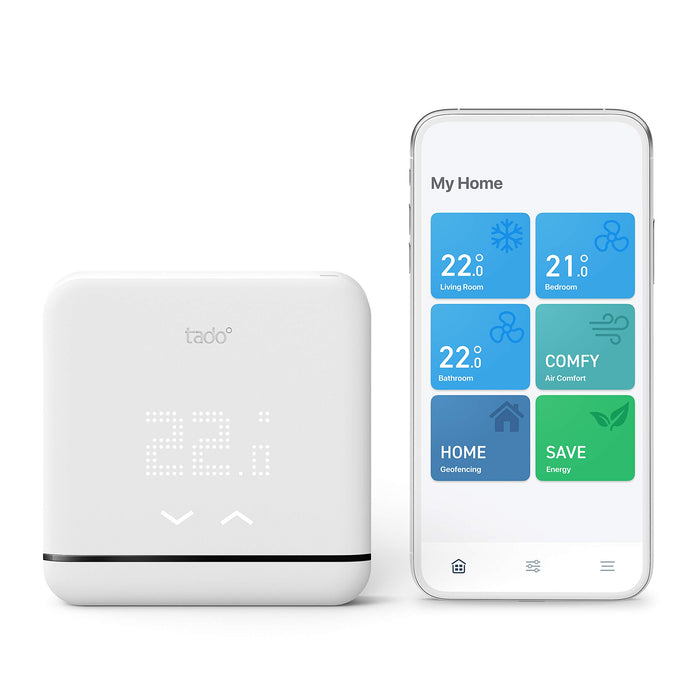Tado Smart AC Control V3+ Inteligentny System Sterowania Klimatyzacją Biały 10 x 1.45 x 10 cm