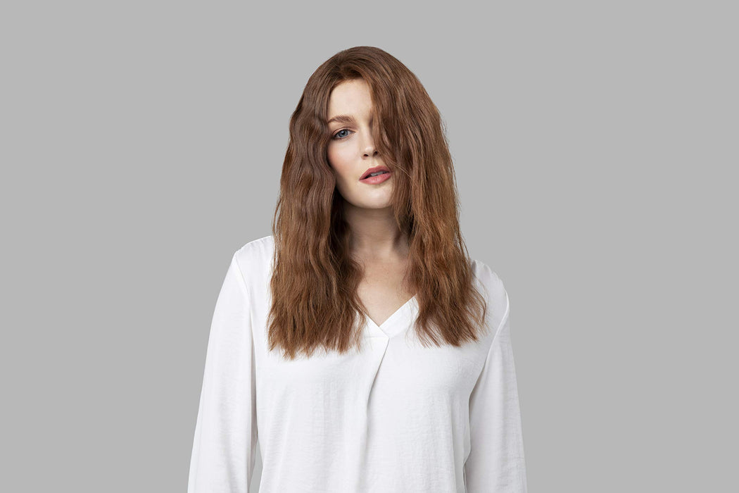 Remington falownica 4w1, inteligentna tech. OptiHeat utrwala fryzurę do 24h, 4 rodzaje fal, ceramiczna, regulacja do 210°C, szybkie nagrzewanie, zimne końcówki, moc 90W, kremowo-złota, PROluxe CI91AW