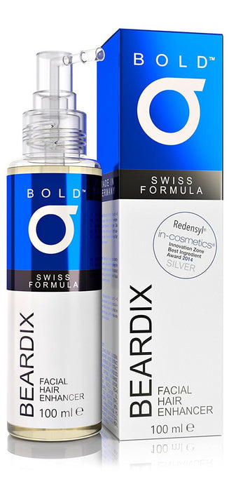 BOLD BEARDIX - Środek do zarostu z redensyl - 100 ml MADE IN GERMANY - dla lepszego wzrostu brody
