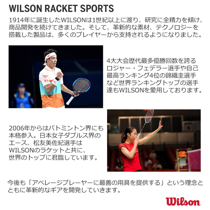 Wilson Torba tenisowa Team 3, mieści do 3 rakiet, niebieski/szary, WR8011501001